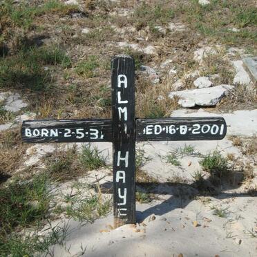 HAYE Alma 1931-2001