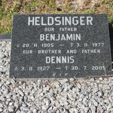 HELDSINGER Benjamin 1905-1977 :: HELDSINGER Dennis 1927-2005