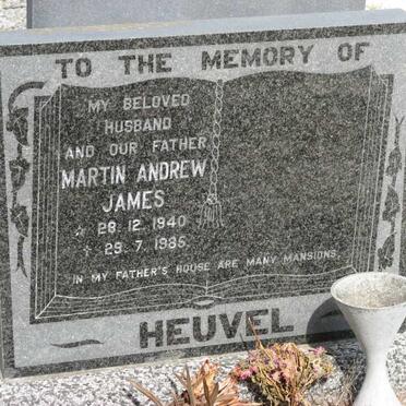 HEUVEL Martin Andrew James 1940-1986