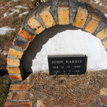 HARRIS John 1895-1981