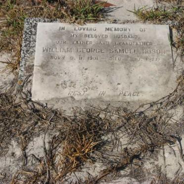 HUSON William George Samuel 1901-1977