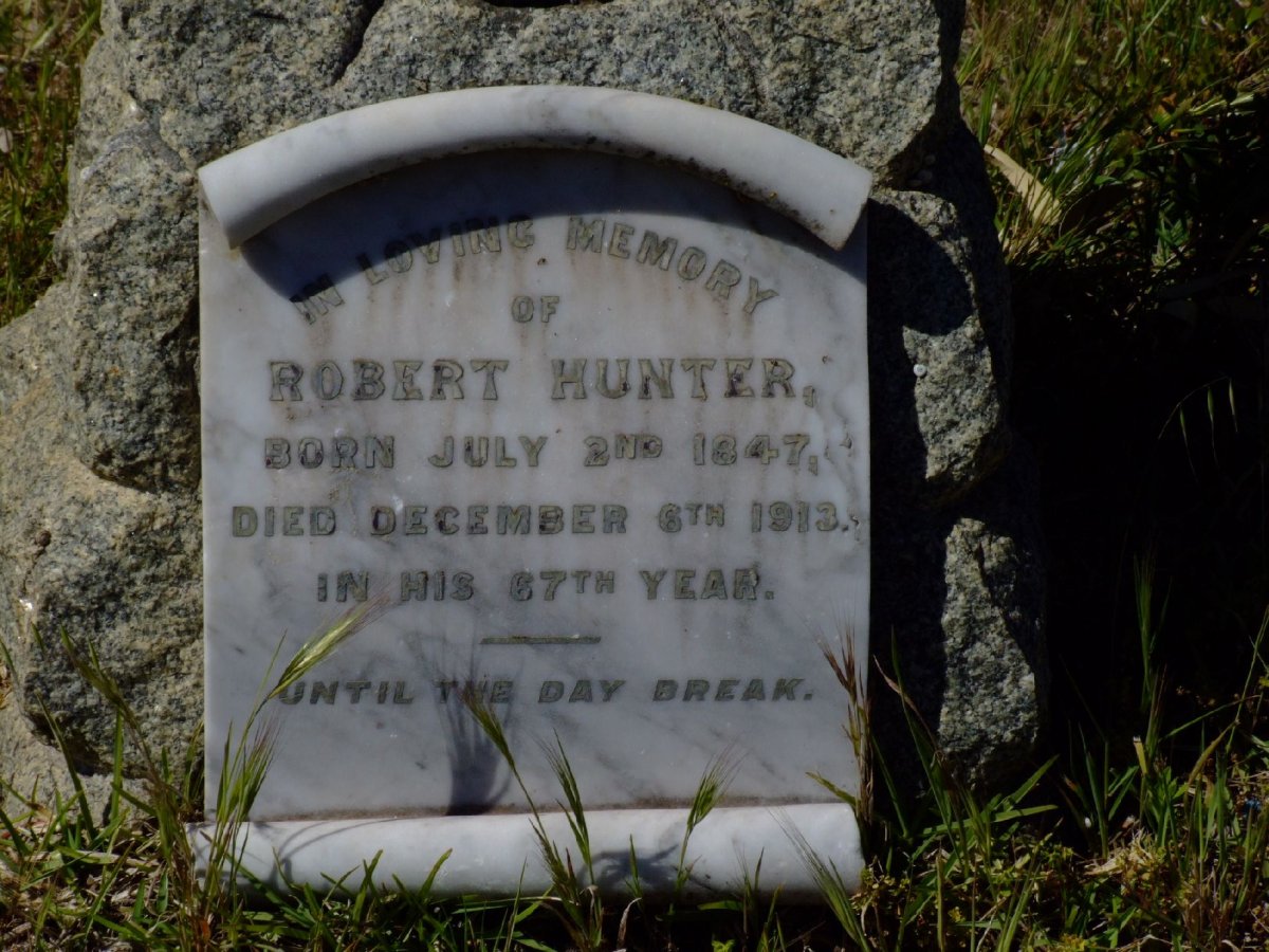 HUNTER Robert 1847-1913