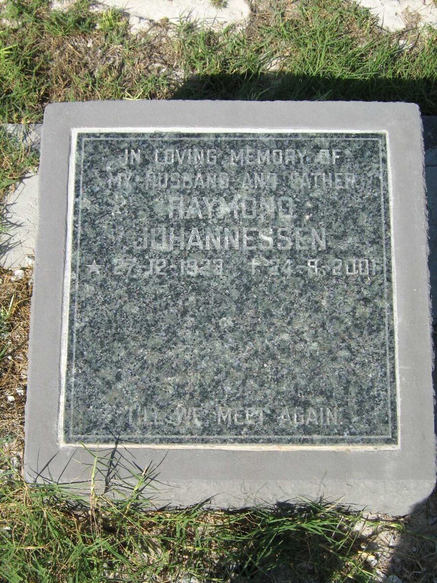 JOHANNESSEN Raymond 1923-2001