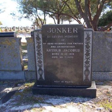 JONKER Arthur Jacobus 1919-1970