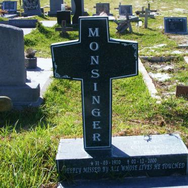 MONSINGER Ricardo Co? Isau 1970-2000