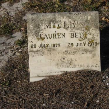MILLER Lauren Beth 1979-1979
