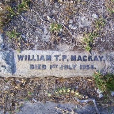 MACKAY William T.P. -1954