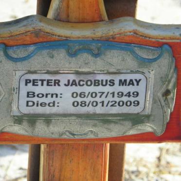 MAY Peter Jacobus 1949-2009