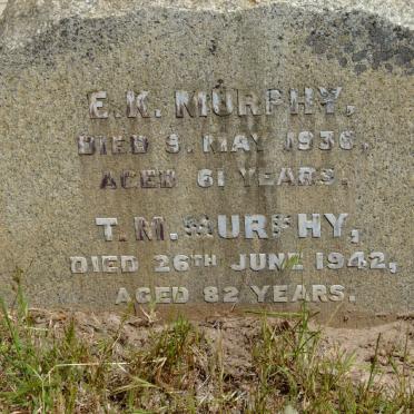 MURPHY E.K. -1936 :: MURPHY T.M. -1942