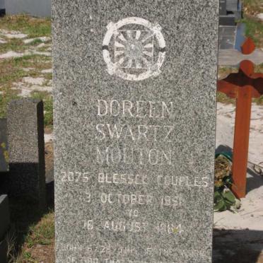 MOUTON Doreen Swartz 1951-1984