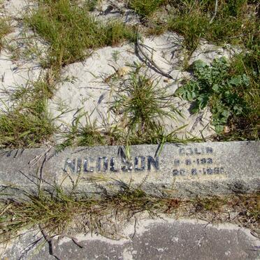 NICOLSON Colin 192?-1951