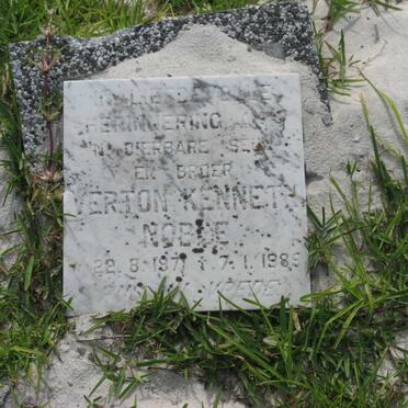 NOBLE Verton Kenneth 1971-1985