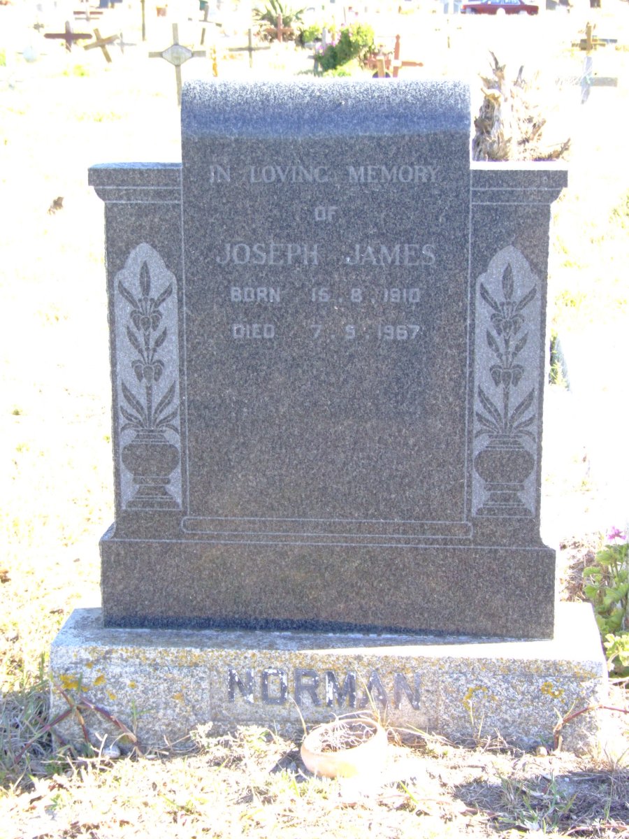 NORMAN Joseph James 1910-1967