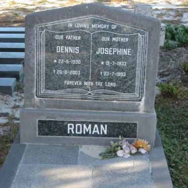 ROMAN Dennis 1930-2003 &amp; Josephine 1933-1993