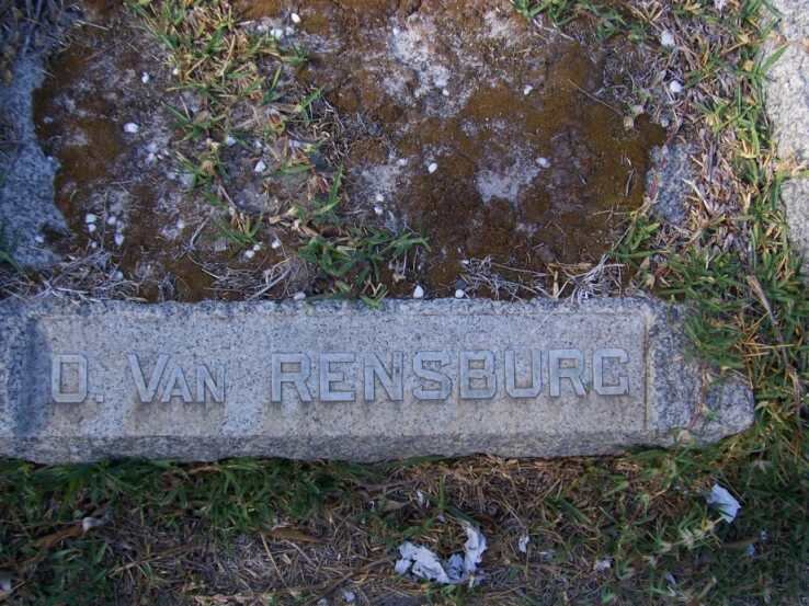 RENSBURG D., van