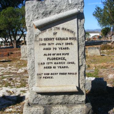 ROSE Alec Henry Gerald -1940 &amp; Florence -1940