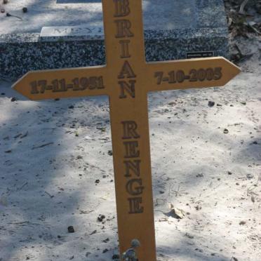 RENGE Brian 1951-2005