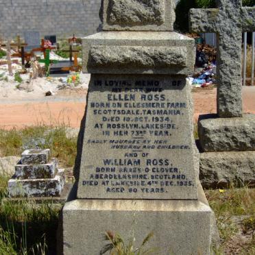 ROSS William -1935 &amp; Ellen -1934