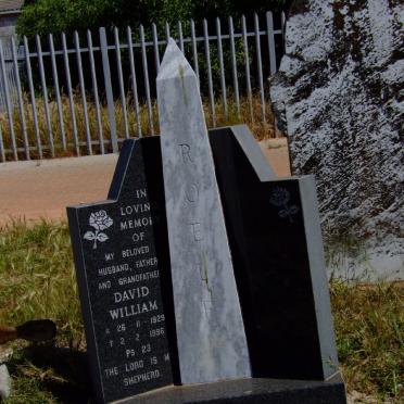 ROELF David William 1929-1996