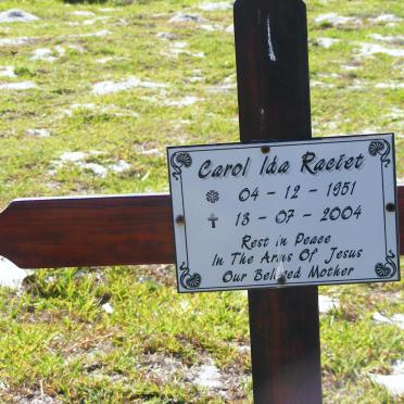 RACIET Carol Ida 1951-2004