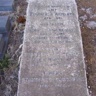 RATCLIFFE ??bert, STANSFIELD 1901-196? :: STANSFIELD-RATCLIFFE Ernest