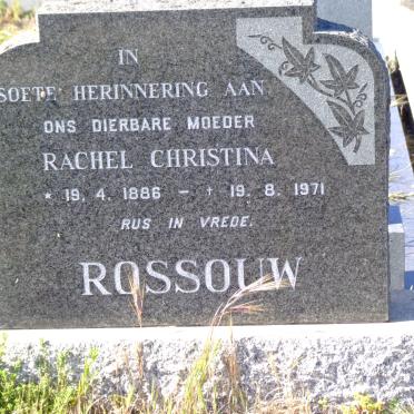 ROSSOUW Rachel Christina 1886-1971