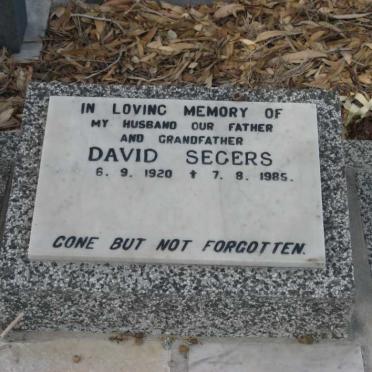SEGERS David 1920-1985