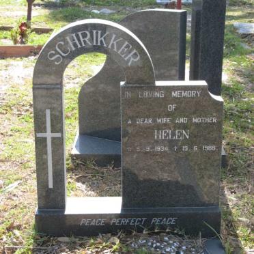 SCHRIKKER Helen 1934-1988