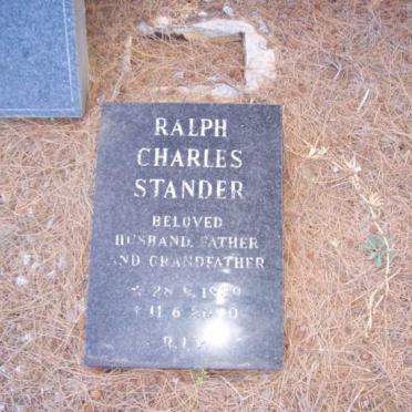STANDER Ralph Charles 19?9-20?0