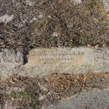 SCHOLEFIELD Jennifer Beatrice 1939-1942