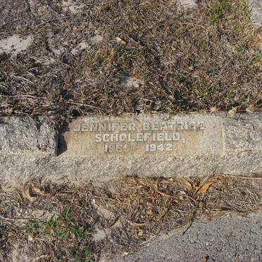 SCHOLEFIELD Jennifer Beatrice 1939-1942