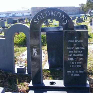 SOLOMONS Charlton 1992-1996