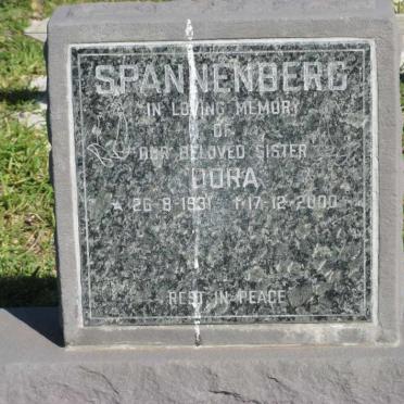 SPANNENBERG Dora 1931-2000