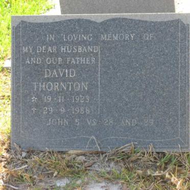 THORNTON David 1923-1988