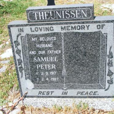THEUNISSEN Samuel Peter 1917-1987