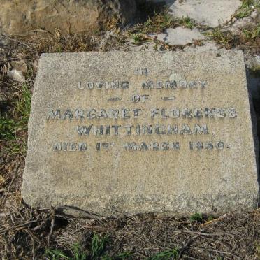 WHITTINGHAM Margaret Florence -1950