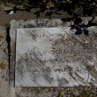 WICKHAM John 18??-1974