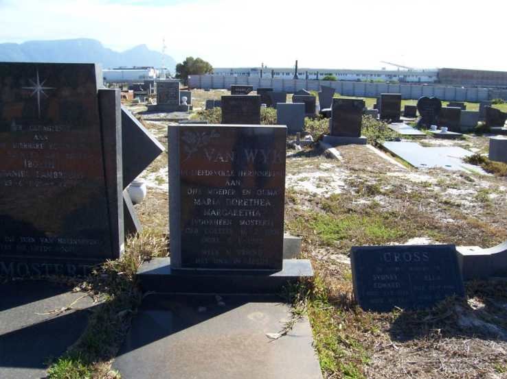 WYK Maria Dorethea Magdelena, van