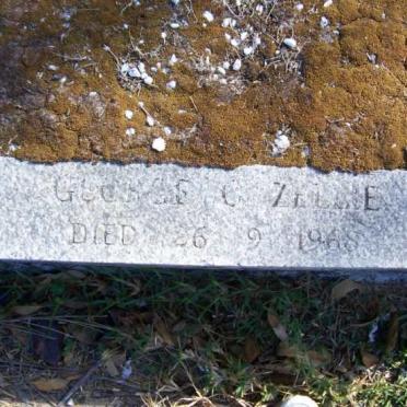 ZELLIE George C. -1968