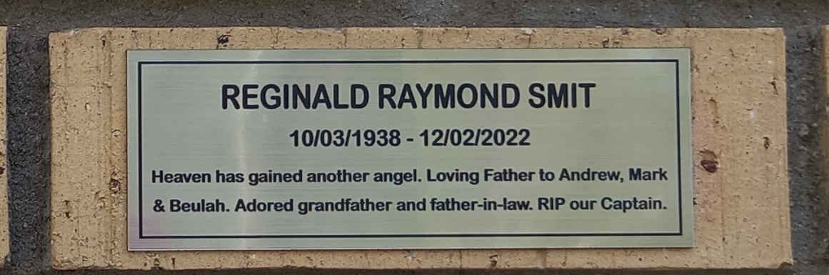 SMIT Reginald Raymond 1938-2022