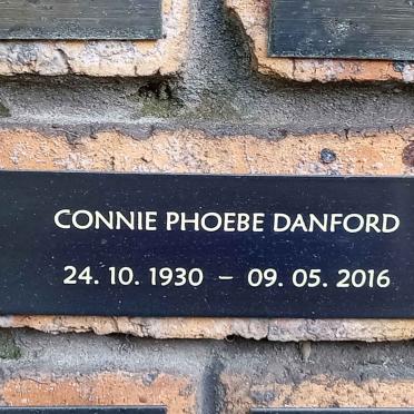 DANFORD Connie Phoebe 1930-2016