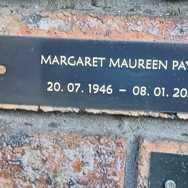 PAYNE Margaret Maureen 1946-2022