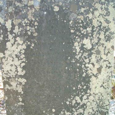 VILLIERS Maria Margaretha, de nee ROUX 1802 -1883