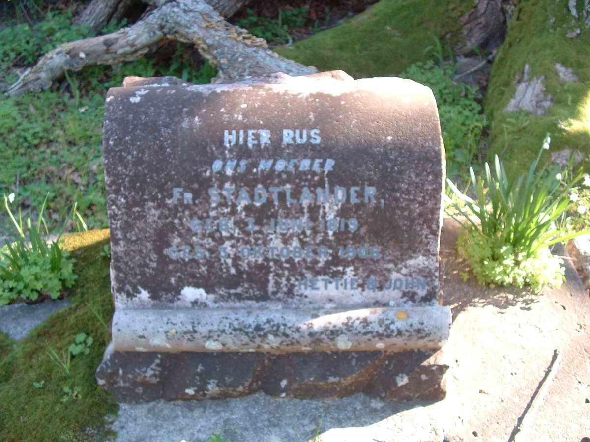 STADTLANDER 1819-1906