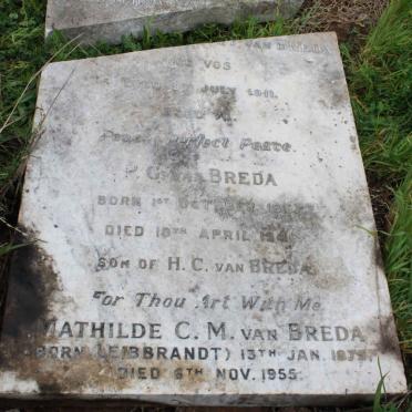 BREDA, van :: LEIBRANDT :: VOS