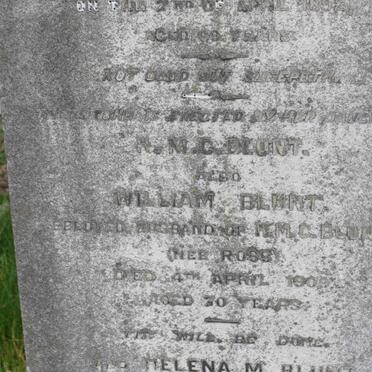 BLUNT William  -1909