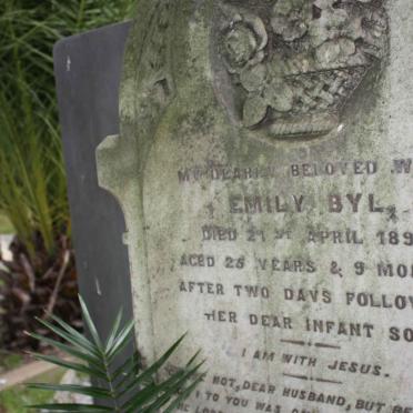 BYL Emily -1893 :: BYL Infant son 1893-1893