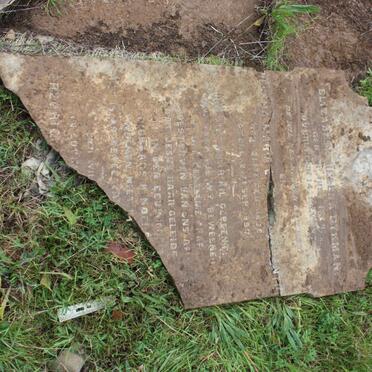 DYKMAN Elizabeth Helena 1869-18?0 :: ? Helena Martha C. nee DANTU 1836-1987 :: ? Fredrick ?