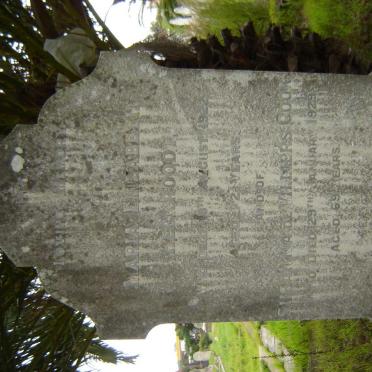 HECKROODT Maria Elizabeth -1922 :: COOK Susanna de Villiers -1929