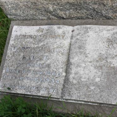 HANSEN Martin Julius 1860-1934